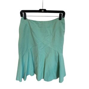 Jesus del Pozo skirt, size 42 (M), green, 70% cotton